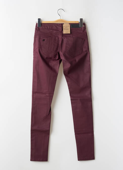 Pantalon slim rouge KAPORAL pour femme