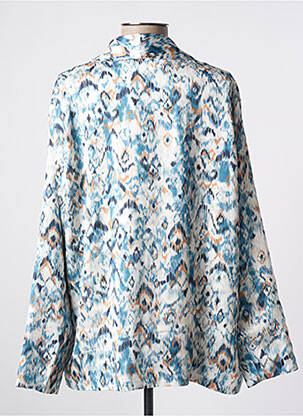 Blazer col châle bleu MOLLY BRACKEN femme