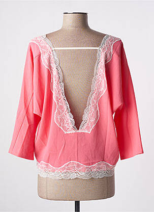 Blouse manches 3/4 manches 3/4 rose MOLLY BRACKEN femme
