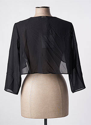 Boléro légère et transparente noir ARBIGLI femme