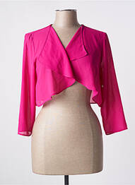 Boléro légère et transparente rose ARBIGLI femme
