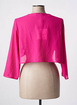 Boléro légère et transparente rose ARBIGLI femme
