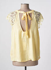 Blouse jaune MOLLY BRACKEN pour femme seconde vue