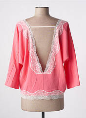 Blouse rose MOLLY BRACKEN pour femme seconde vue
