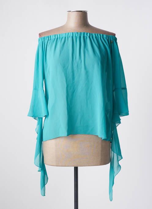 Blouse bleu ARBIGLI pour femme
