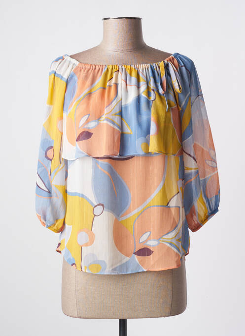 Blouse orange KOCCA pour femme
