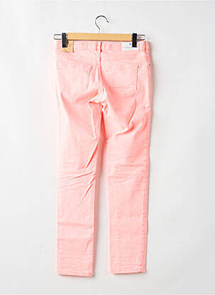 Jeans coupe slim taille basse taille ajustable rose SCOTCH & SODA fille