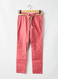 Pantalon chino tissage popeline taille ajustable rose SCOTCH R'BELLE fille