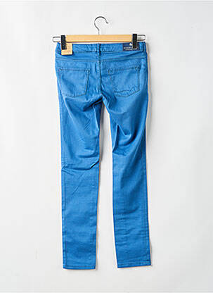 Pantalon slim taille basse taille ajustable bleu SCOTCH R'BELLE fille