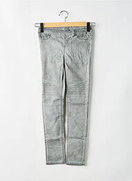 Jegging délavé taille ajustable gris GARCIA fille