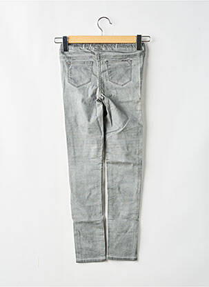 Jegging délavé taille ajustable gris GARCIA fille