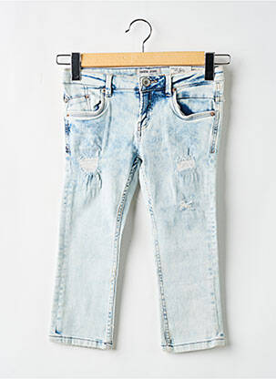 Jeans skinny stretch taille ajustable bleu GARCIA fille