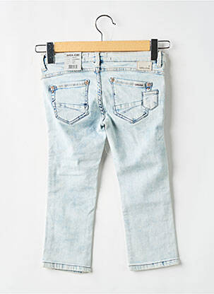 Jeans skinny stretch taille ajustable bleu GARCIA fille