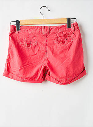 Short fermeture zippée sous rabat boutonné rouge PEPE JEANS fille