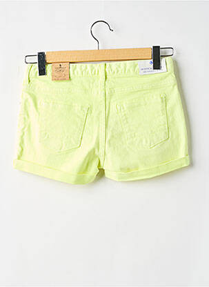 Short stretch taille ajustable jaune SCOTCH R'BELLE fille