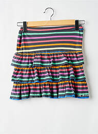 Jupe mi-longue taille élastique gris LITTLE MARCEL fille