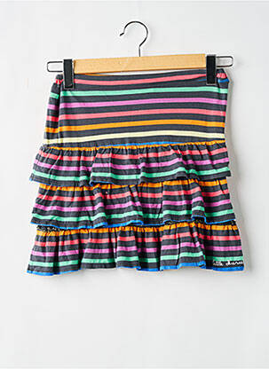 Jupe mi-longue taille élastique gris LITTLE MARCEL fille