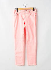 Jeans coupe slim rose SCOTCH & SODA pour fille seconde vue
