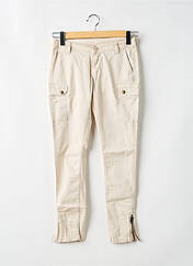 Pantalon cargo beige LE TEMPS DES CERISES pour fille seconde vue