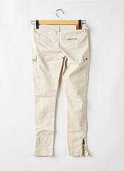 Pantalon cargo beige LE TEMPS DES CERISES pour fille seconde vue