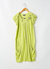 Robe mi-longue vert JEAN BOURGET pour fille seconde vue