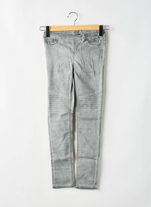 Jegging poches taille ajustable gris GARCIA fille