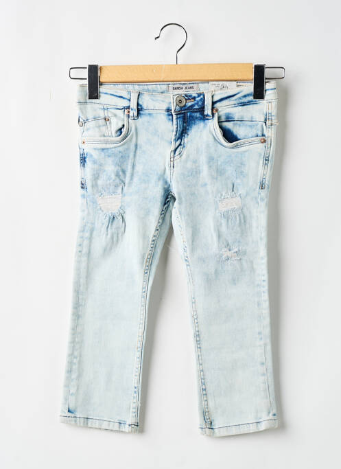 Jeans skinny stretch taille ajustable bleu GARCIA fille