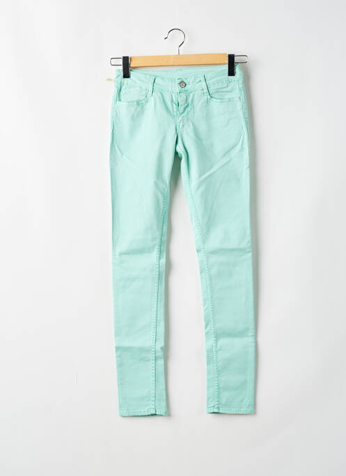 Jeans coupe slim bleu LE TEMPS DES CERISES pour fille