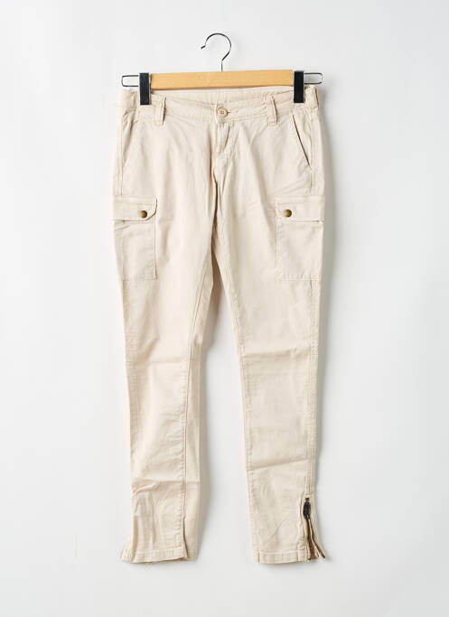 Pantalon cargo beige LE TEMPS DES CERISES pour fille