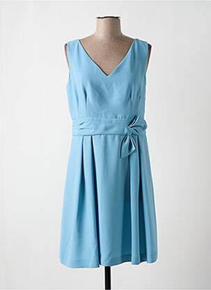 Robe mi-longue sans manche sans manche bleu KOCCA femme