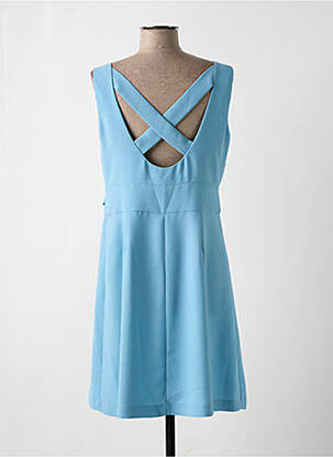 Robe mi-longue sans manche sans manche bleu KOCCA femme