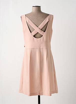 Robe mi-longue sans manche sans manche rose KOCCA femme