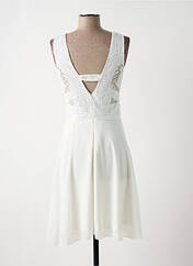 Robe mi-longue blanc MOLLY BRACKEN pour femme seconde vue