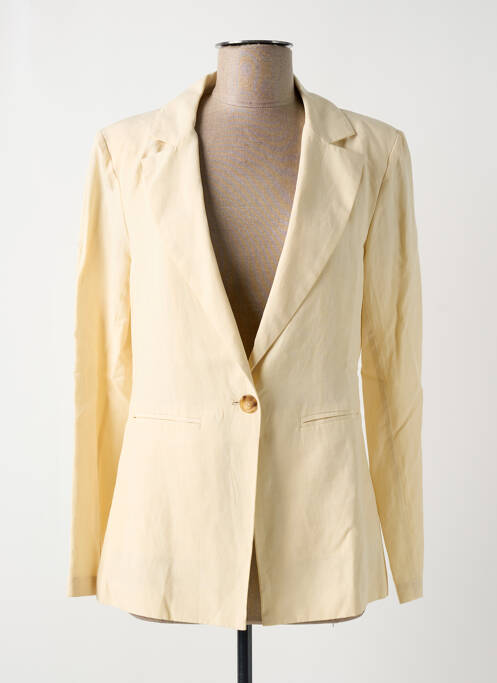 Blazer coupe cintrée beige LIU JO femme