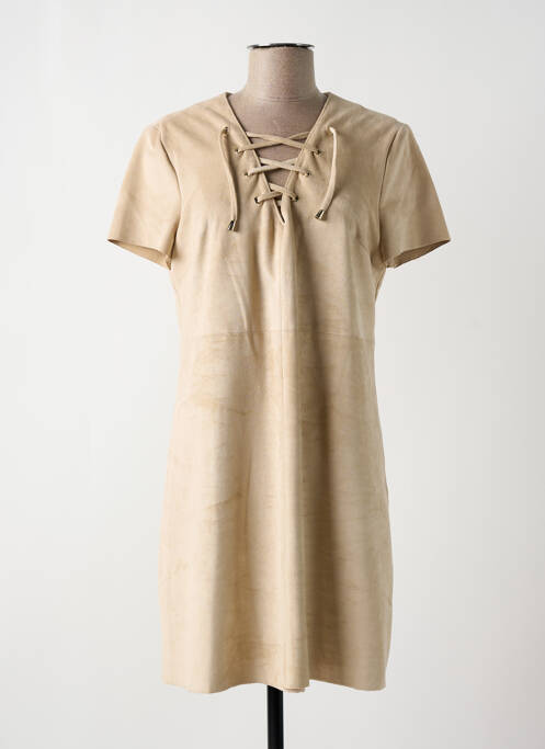 Robe courte beige KOCCA pour femme