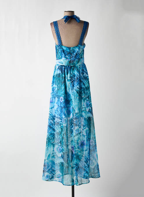 Robe longue bleu GUESS pour femme