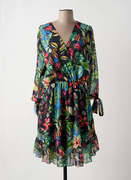 Robe mi-longue noir KOCCA pour femme
