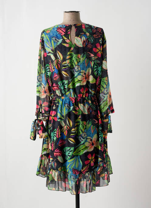 Robe mi-longue noir KOCCA pour femme