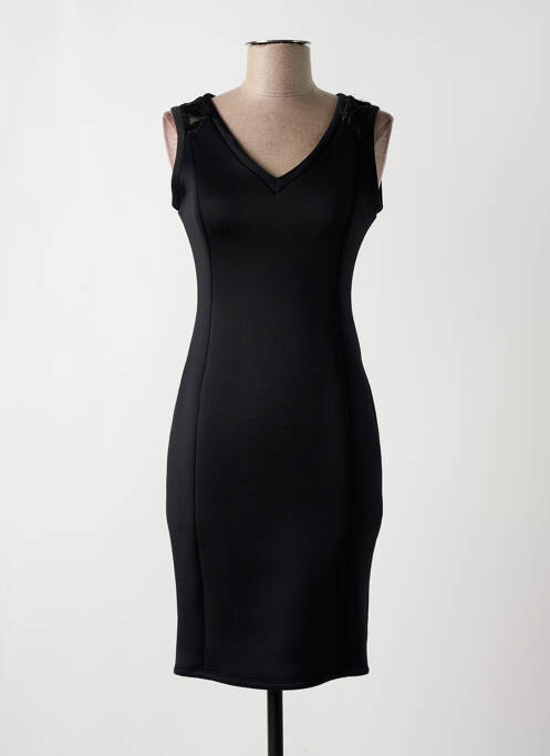Robe mi-longue noir LIU JO pour femme