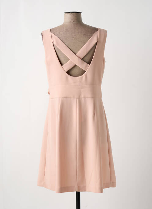 Robe mi-longue rose KOCCA pour femme