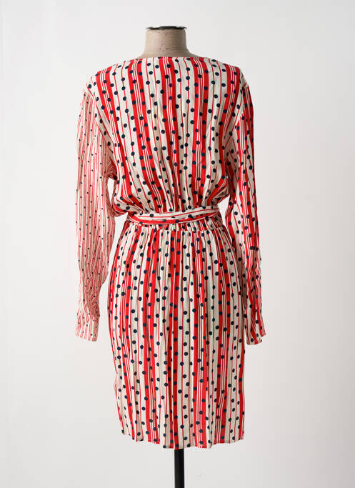 Robe mi-longue rouge KOCCA pour femme