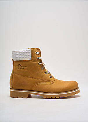 Bottines/boots fermeture lacets talon bas marron PANAMA JACK homme