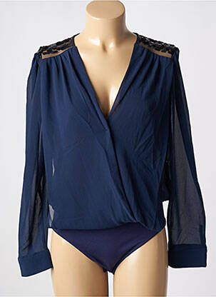 Body manches longues bleu MOLLY BRACKEN femme
