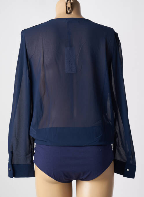 Body manches longues bleu MOLLY BRACKEN femme