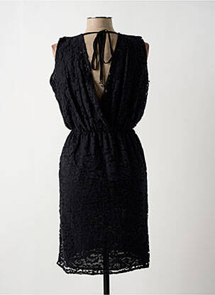 Robe mi-longue sans manche sans manche noir ARTIGLI femme