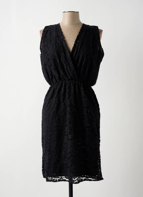 Robe mi-longue noir ARTIGLI pour femme