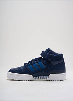 Baskets empiècements bleu ADIDAS homme