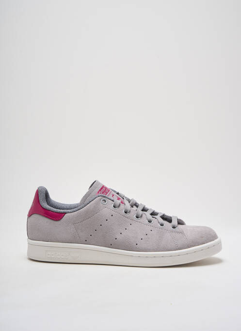 Baskets nubuck talon plat jusqu'à 3cm gris ADIDAS femme