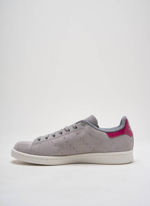 Baskets nubuck talon plat jusqu'à 3cm gris ADIDAS femme