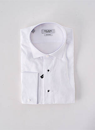 Chemise manches longues blanc ELIOS pour homme